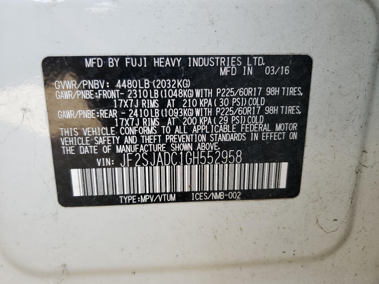 2016 Subaru Forester - Image 13