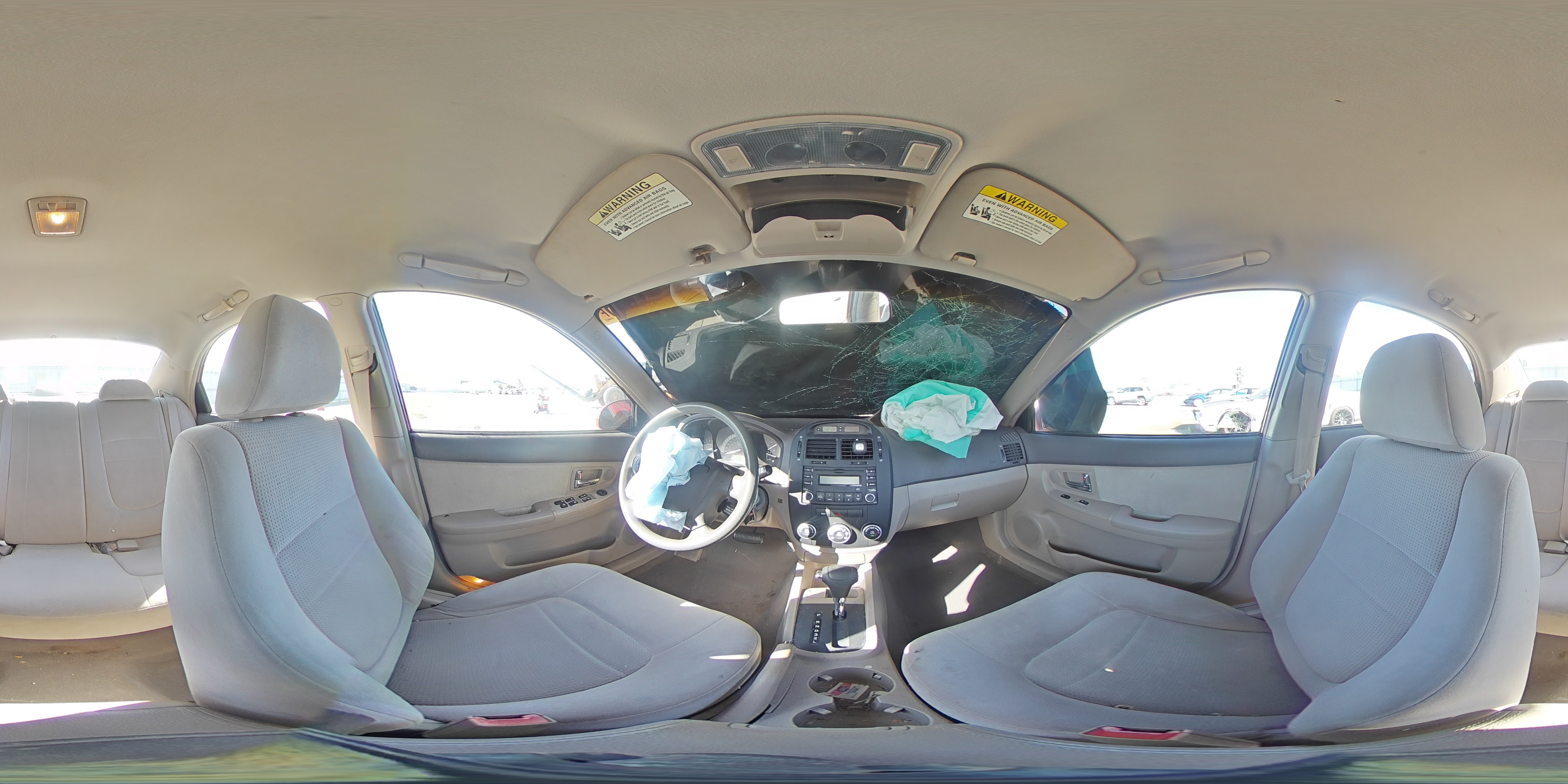 2007 Kia Spectra Ex VIN: KNAFE122775417514 Lot: 47394785