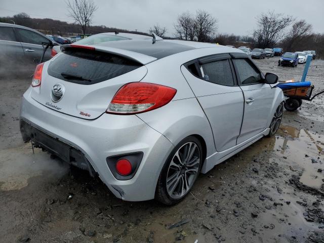  HYUNDAI VELOSTER 2016 Сріблястий