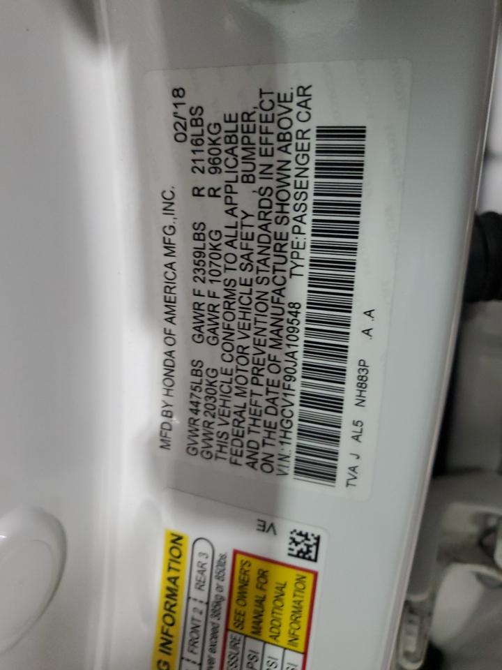 2018 Honda Accord - Image 12