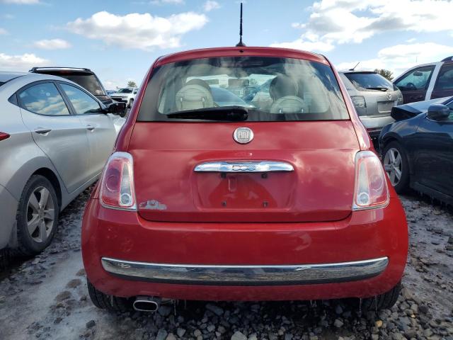  FIAT 500 2012 Красный