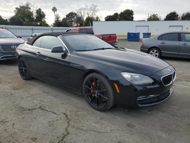 Cabriolets BMW 6 SERIES 2012 Czarny