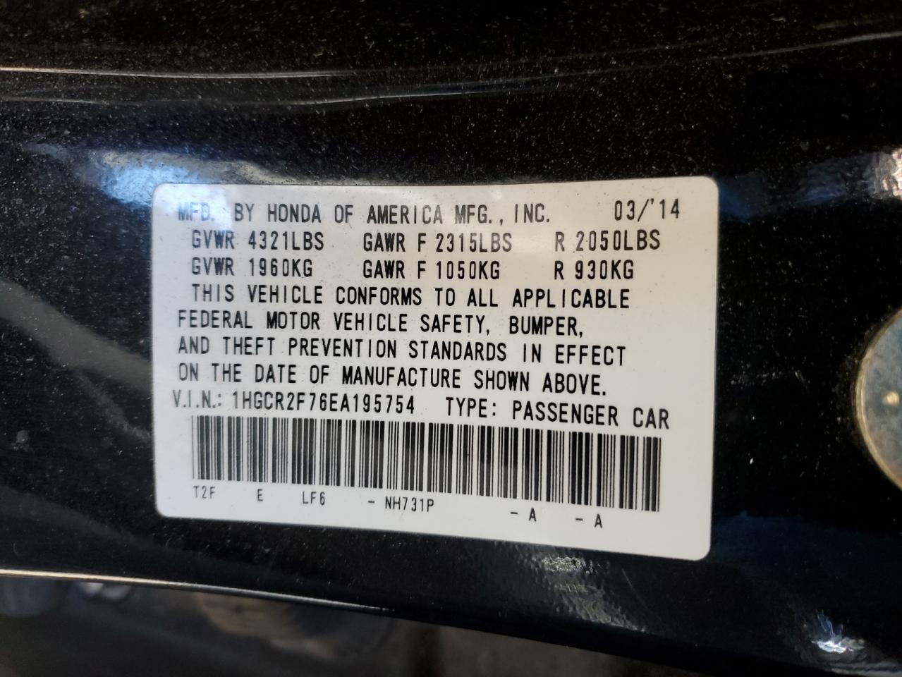 2014 Honda Accord - Image 12