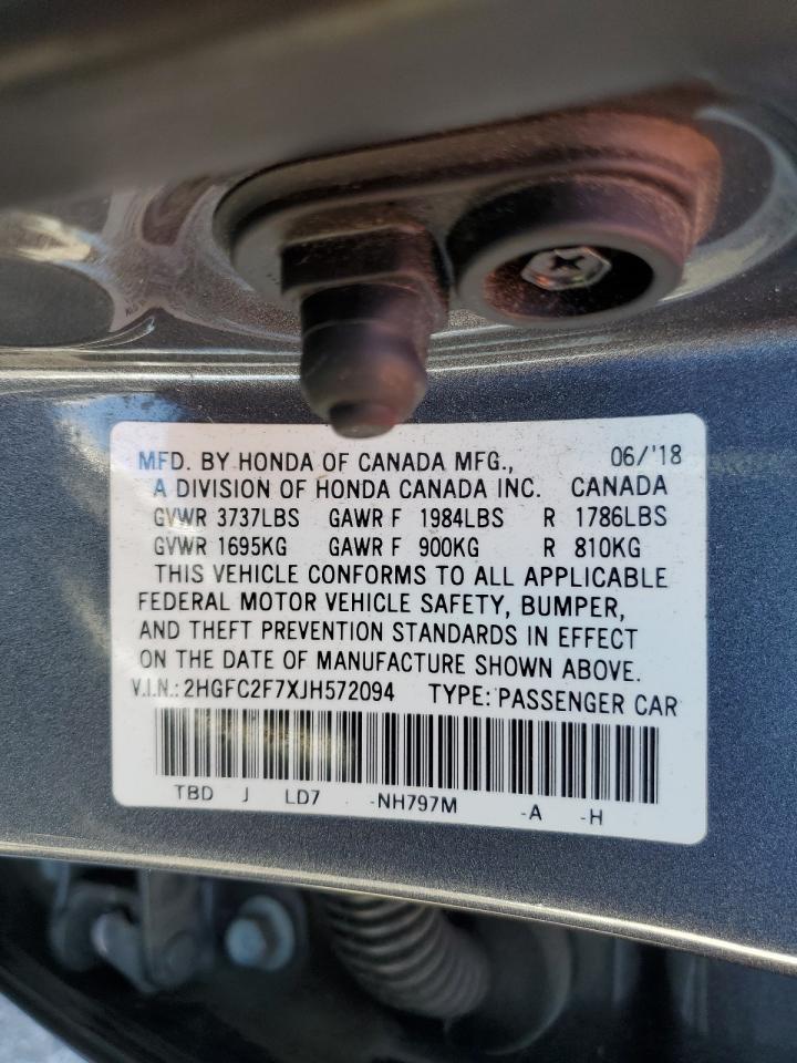 2018 Honda Civic - Image 13