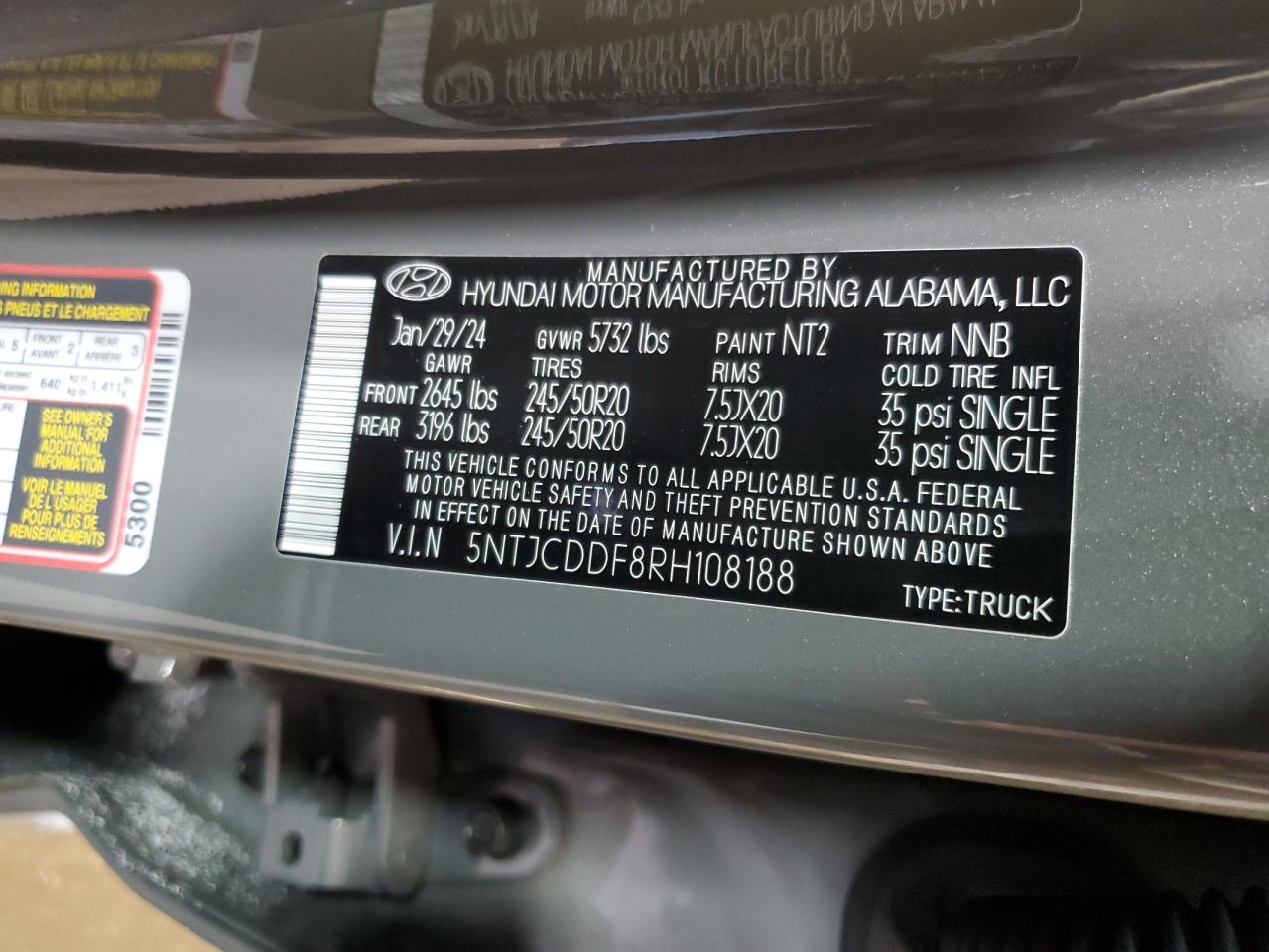 2024 Hyundai Santa Cruz - Image 12