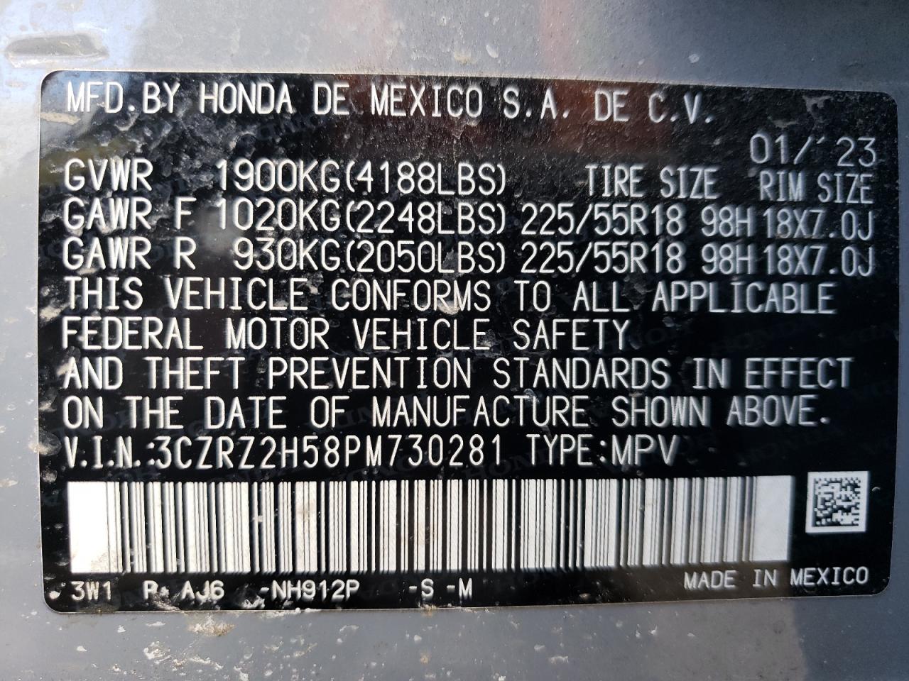 2023 Honda HR-V - Image 14