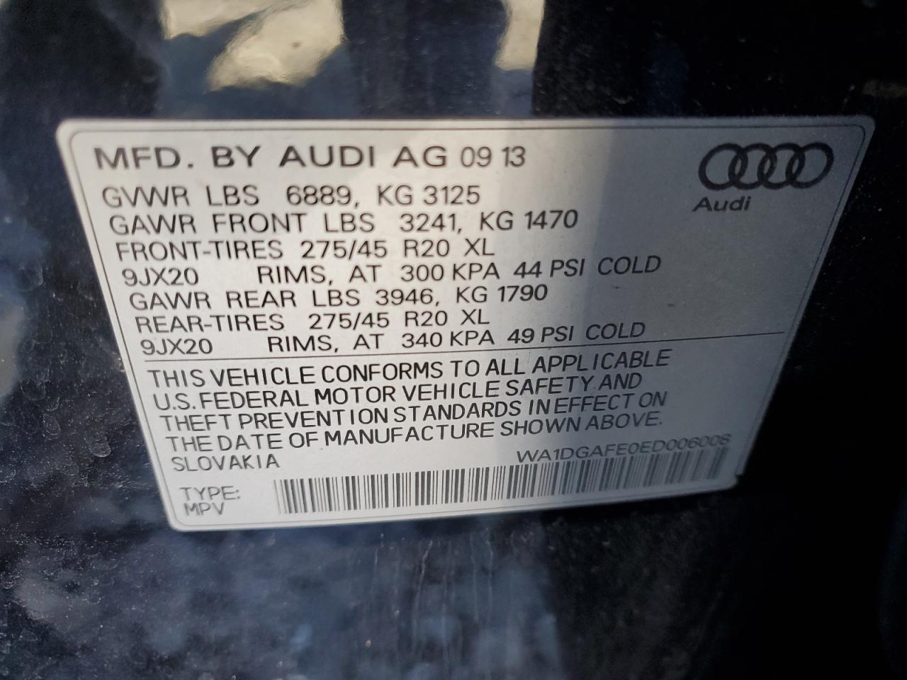 2014 Audi Q7 - Image 13