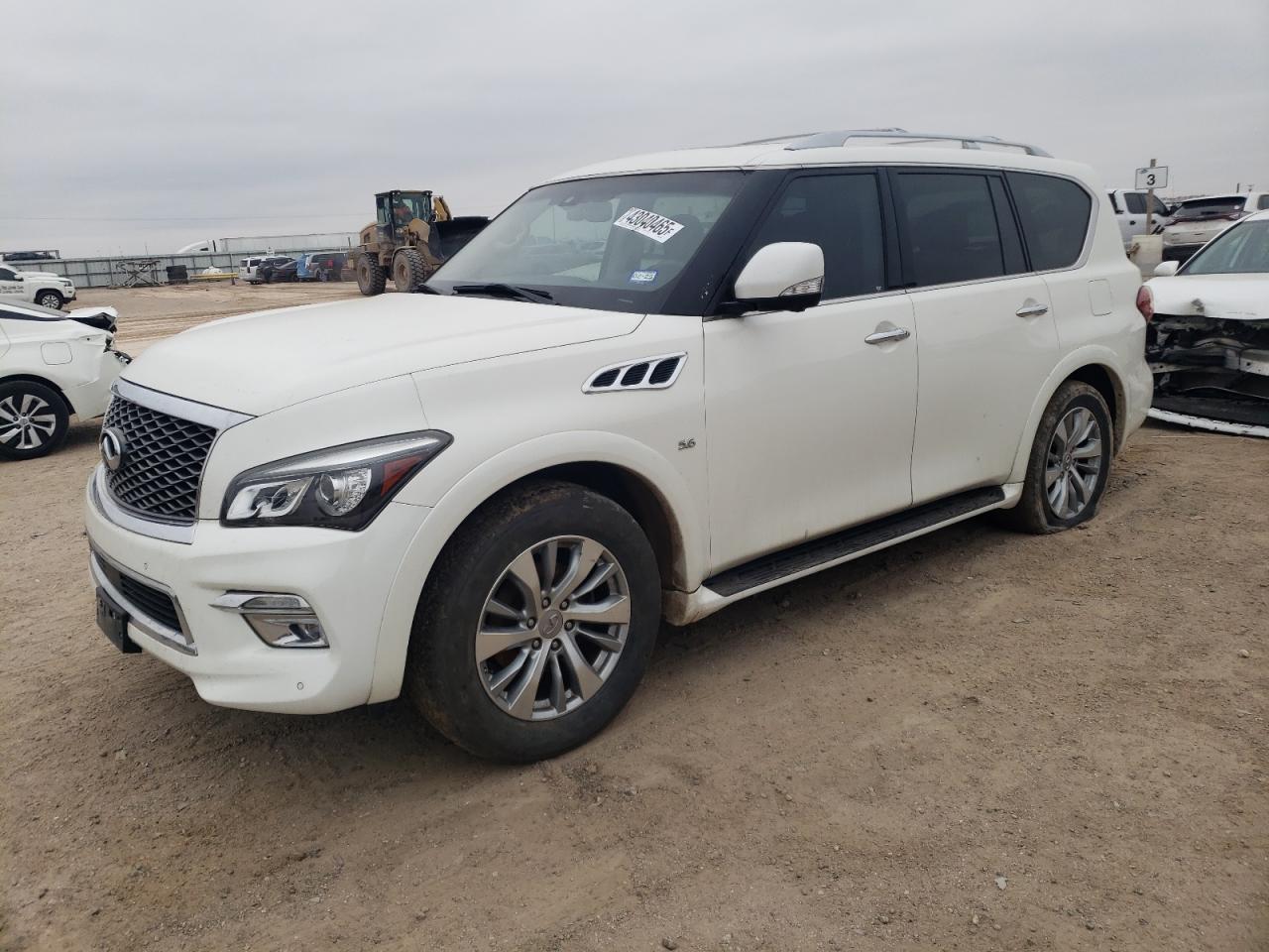2016 Infiniti Qx80 en Venta en Amarillo, TX - Side