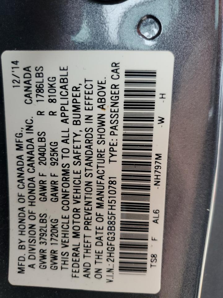 2015 Honda Civic - Image 12