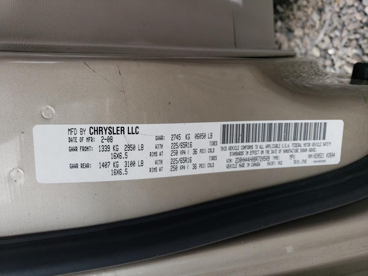 2008 Dodge Caravan - Image 14