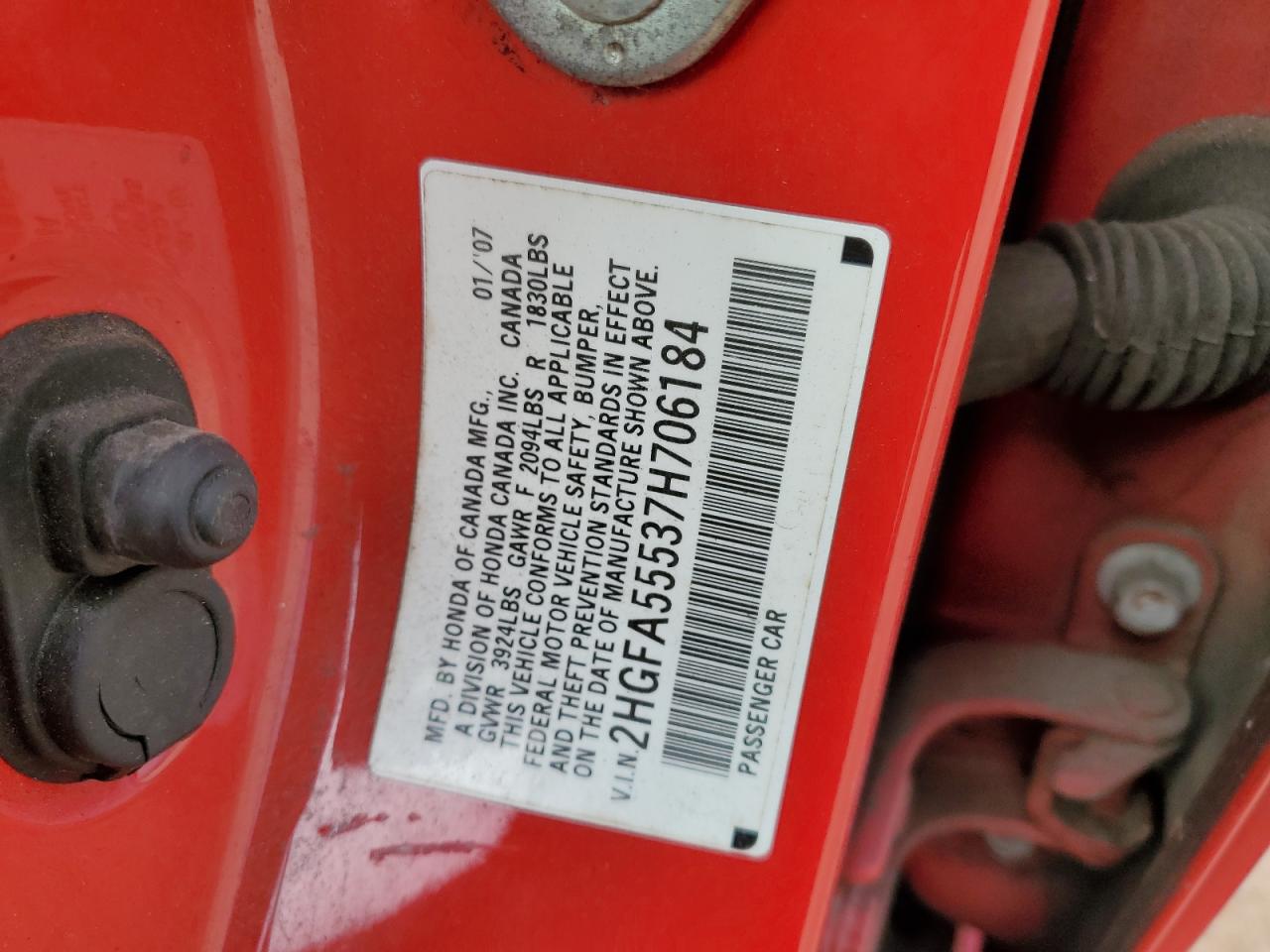 2007 Honda Civic - Image 12