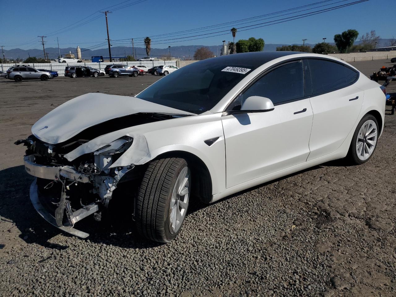 2021 Tesla Model 3  for Sale in Colton, CA - Front End