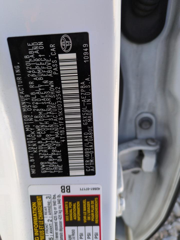 2019 Toyota Avalon - Image 12