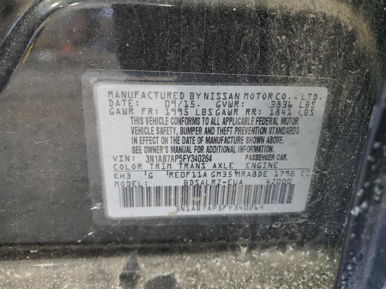 2015 Nissan Sentra - Image 14