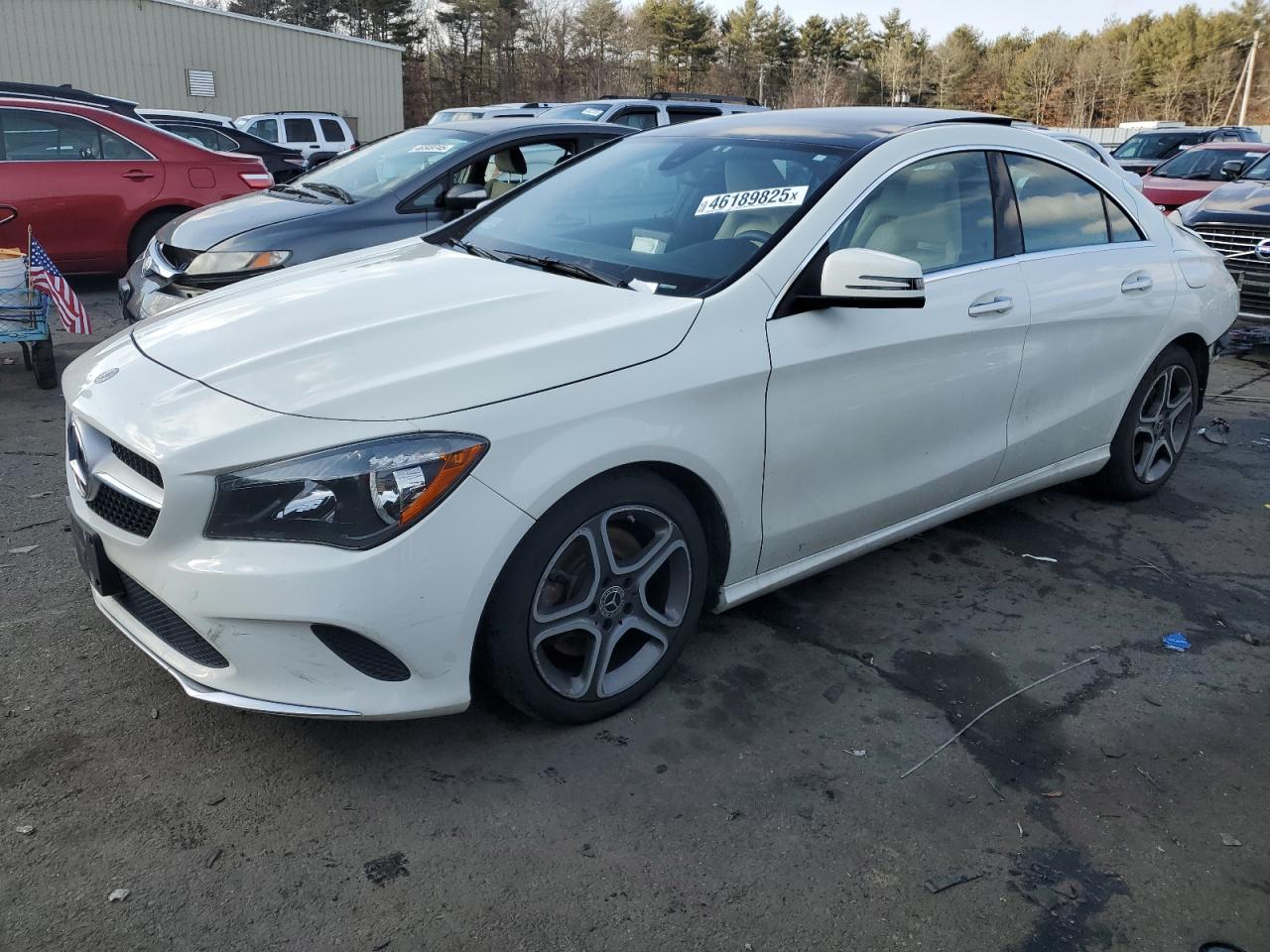 2018 Mercedes-Benz Cla 250 4Matic de vânzare în Exeter, RI - Rear End