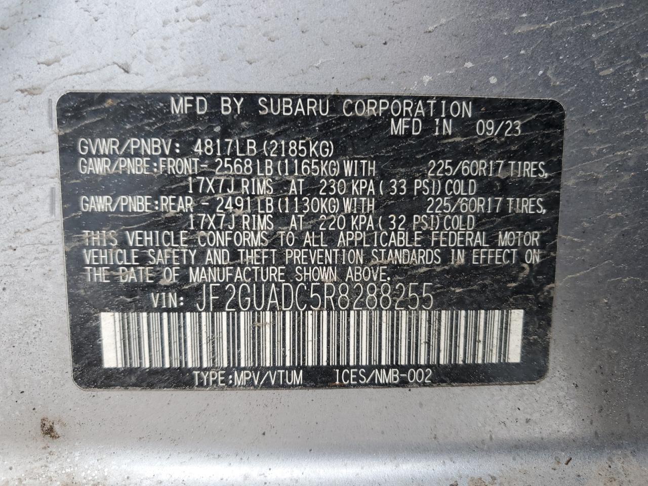 2024 Subaru XV - Image 15
