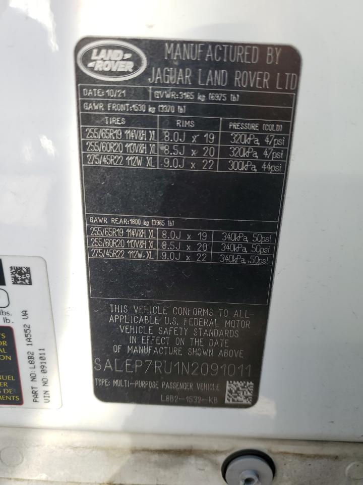 2022 Land Rover Defender - Image 14