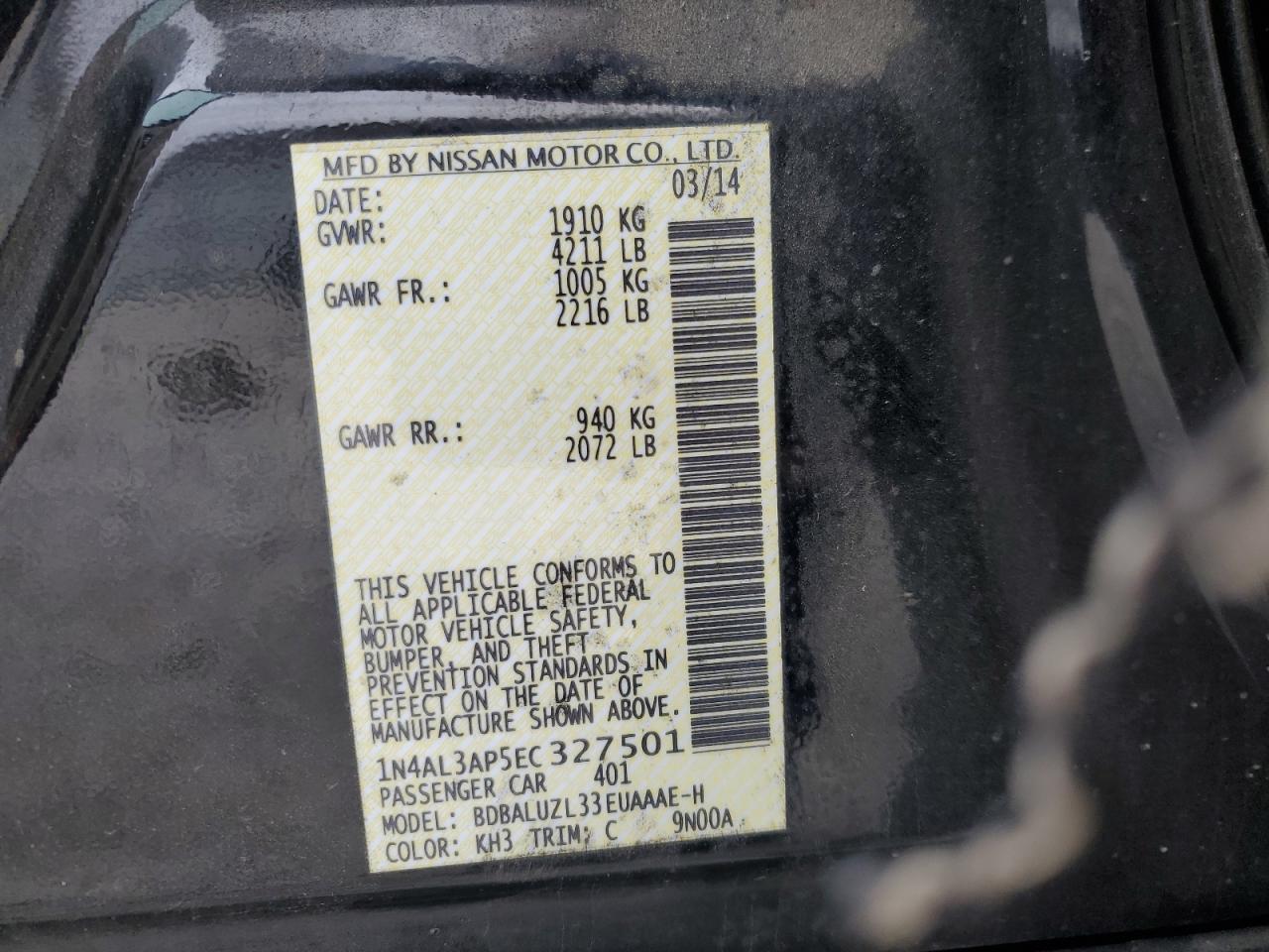 2014 Nissan Altima - Image 12