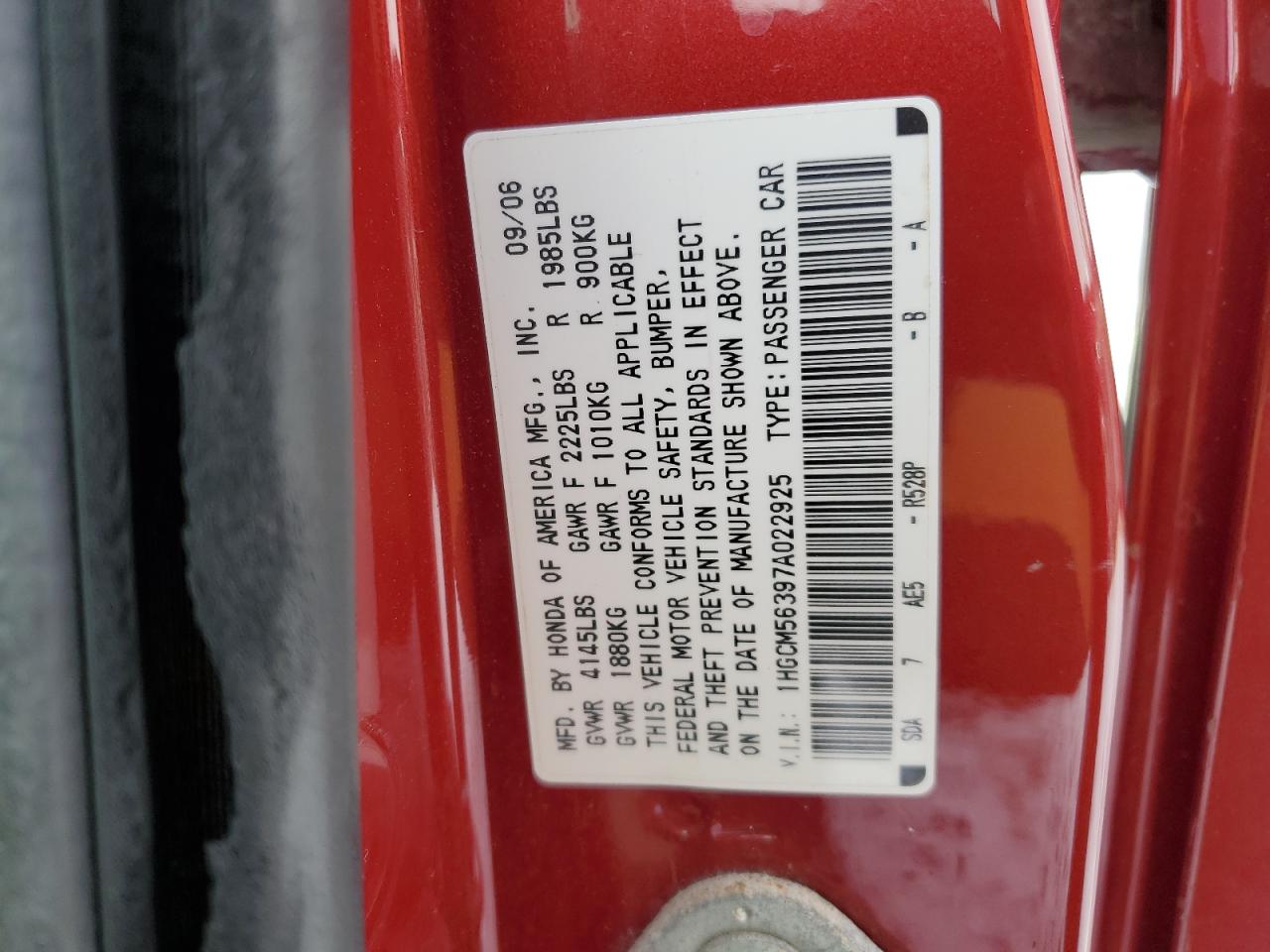 2007 Honda Accord - Image 12