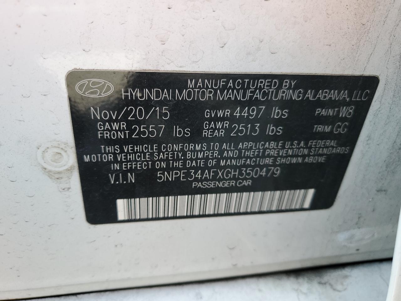 2016 Hyundai Sonata - Image 12