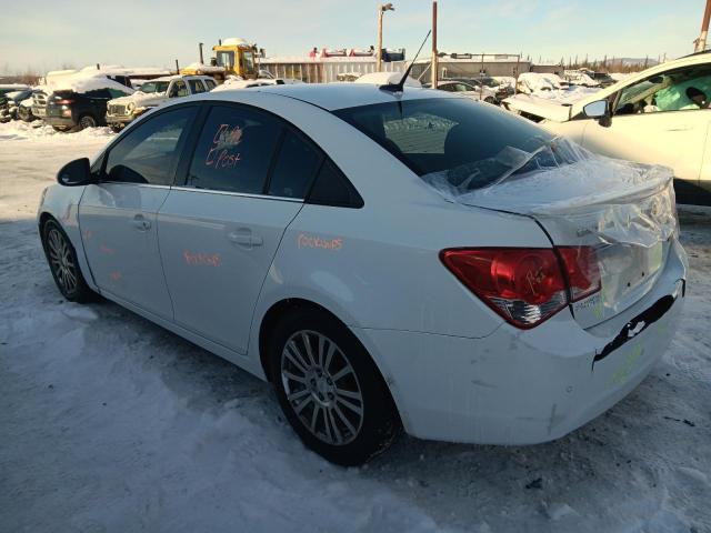 Седани CHEVROLET CRUZE 2012 Білий