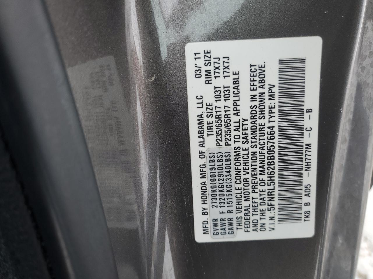 2011 Honda Odyssey - Image 13