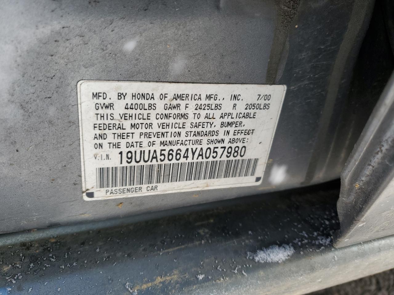 2000 Acura TL - Image 12
