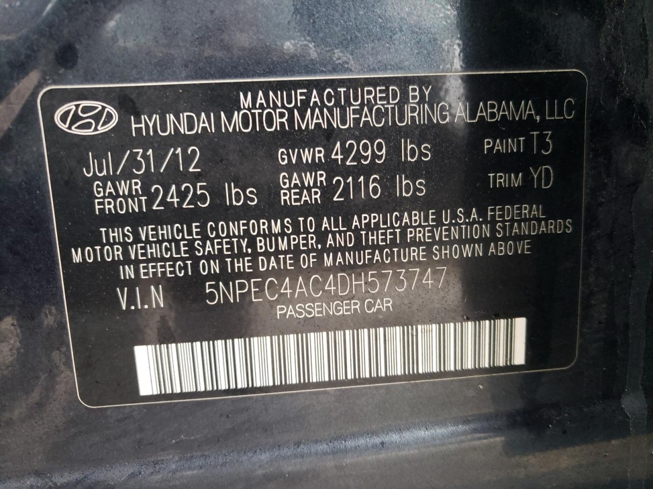 2013 Hyundai Sonata - Image 13