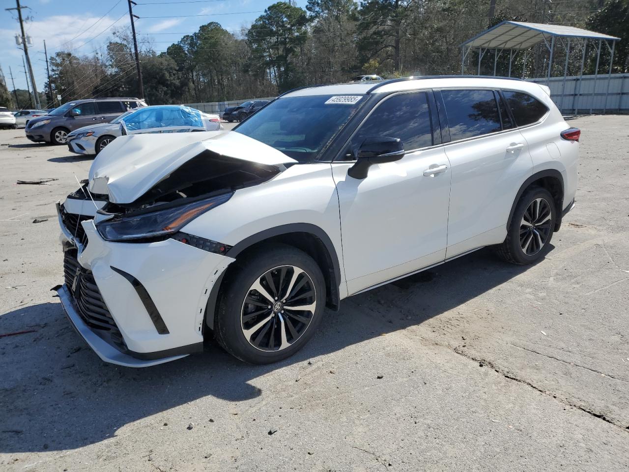 2021 Toyota Highlander Xse იყიდება Savannah-ში, GA - Front End