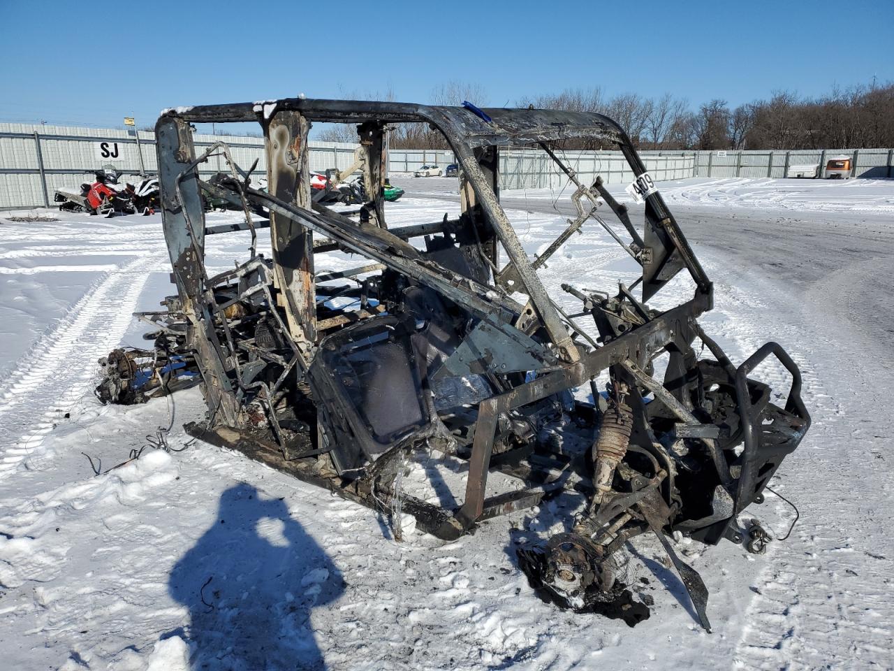 2019 Can-Am Defender Max Lone Star Hd10 იყიდება Avon-ში, MN - Burn