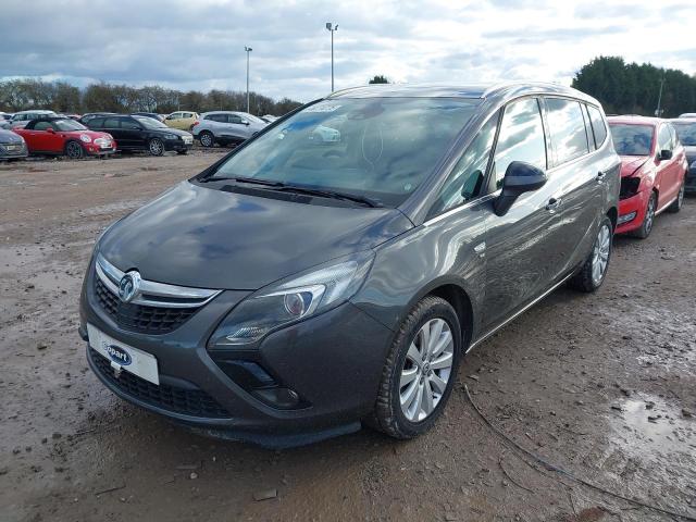 2012 VAUXHALL ZAFIRA TOU for sale at Copart WISBECH