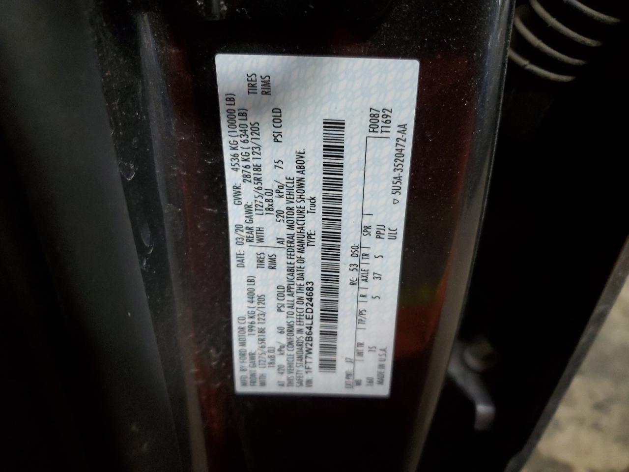 2020 Ford F250 - Image 14