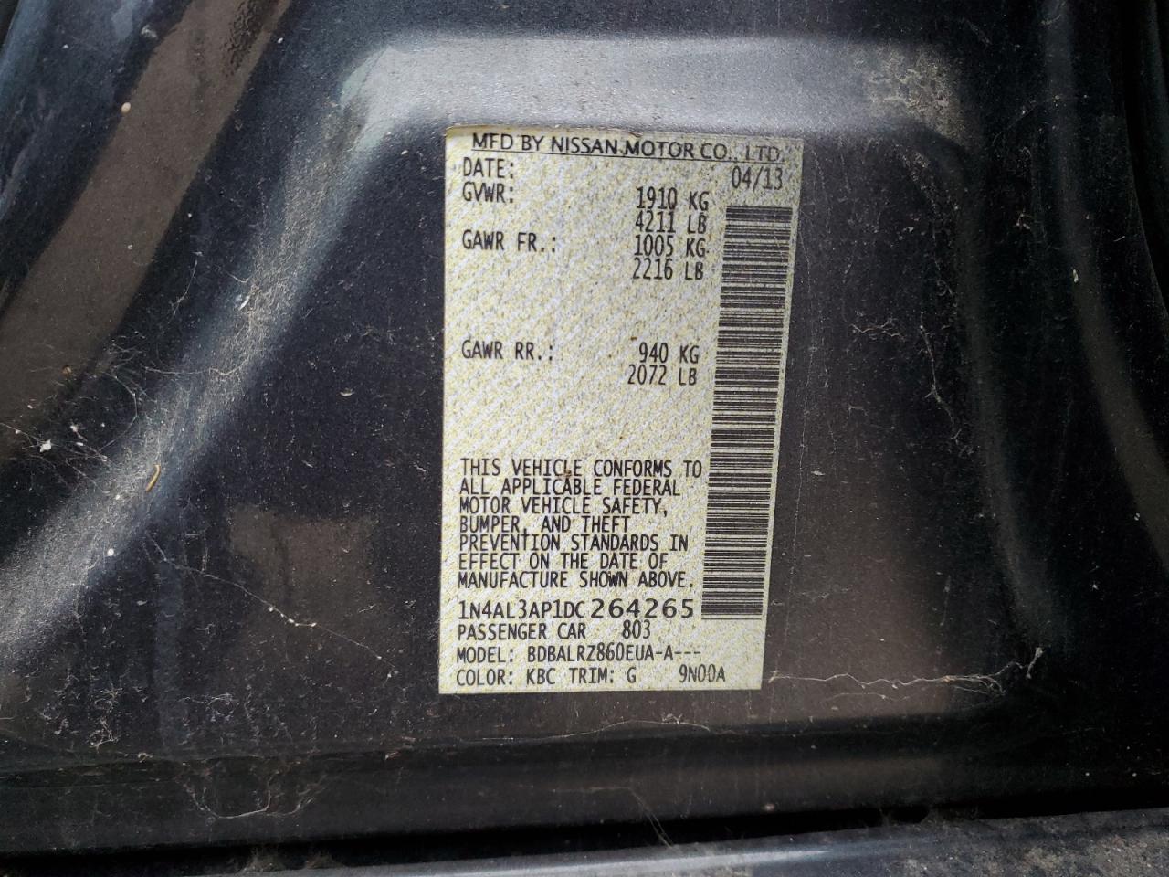 2013 Nissan Altima - Image 13
