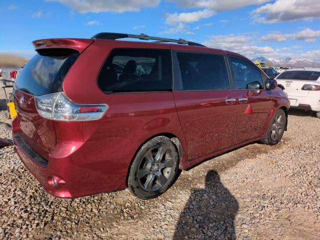  TOYOTA SIENNA 2015 Burgundy