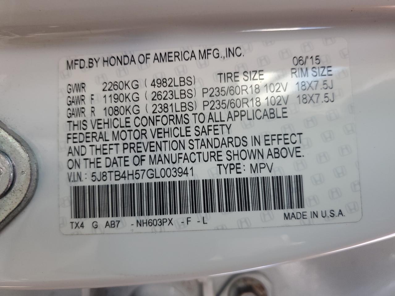 2016 Acura RDX - Image 14