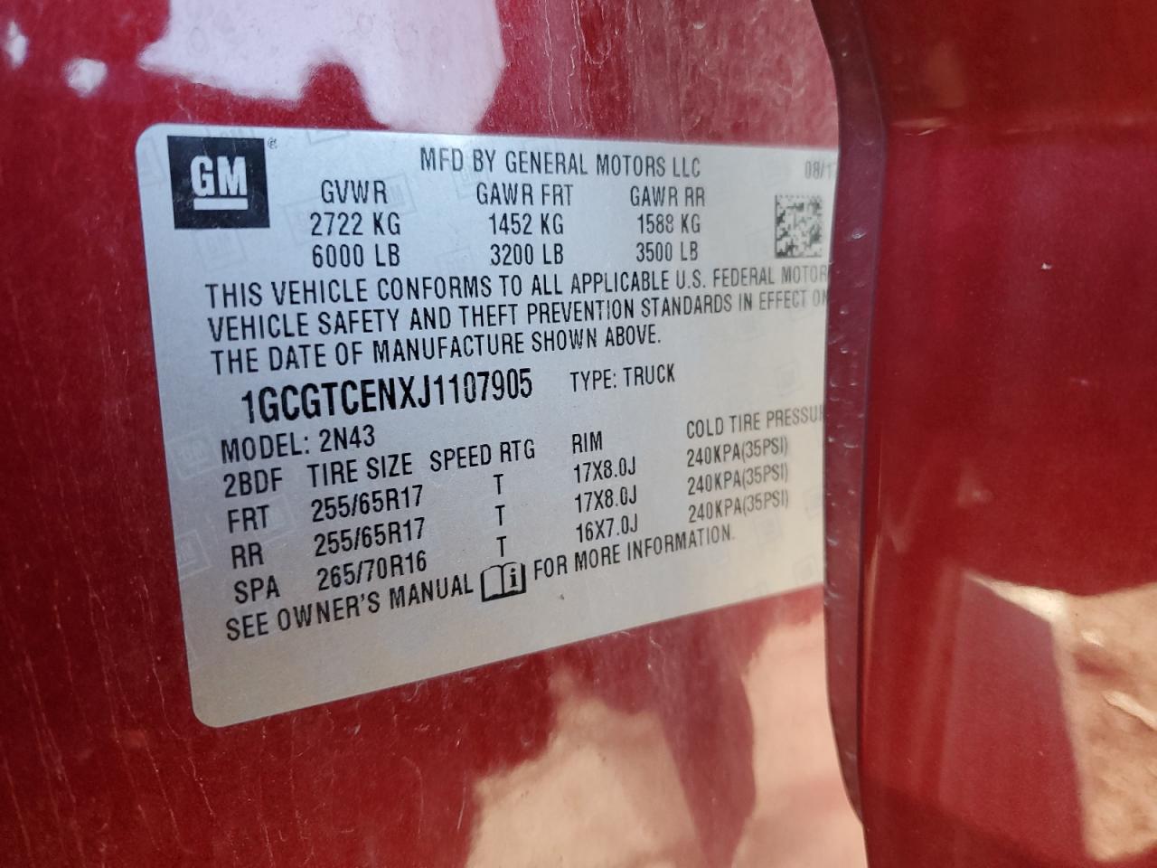 2018 Chevrolet Colorado - Image 13