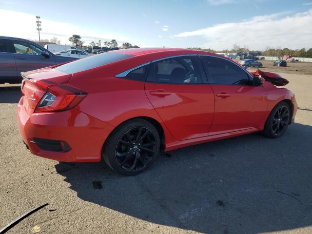  HONDA CIVIC 2020 Czerwony