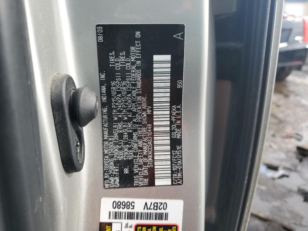 2010 Toyota Sienna - Image 13