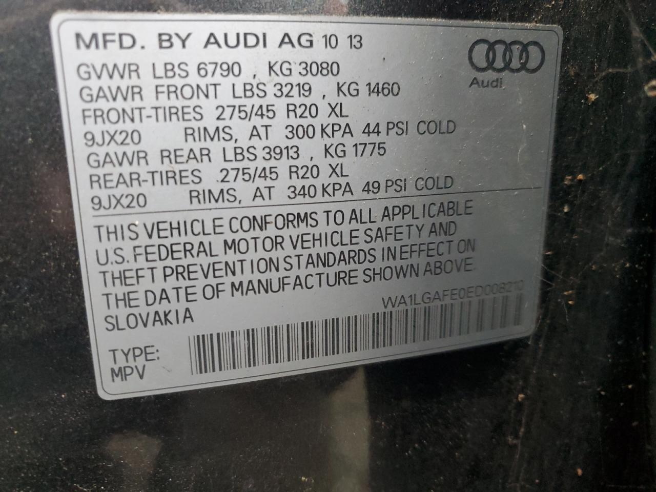 2014 Audi Q7 - Image 12