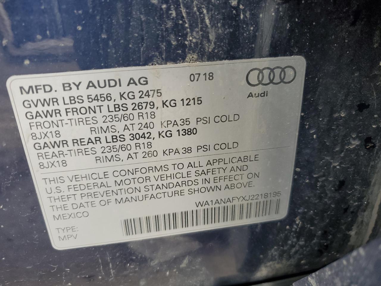 2018 Audi Q5 - Image 13
