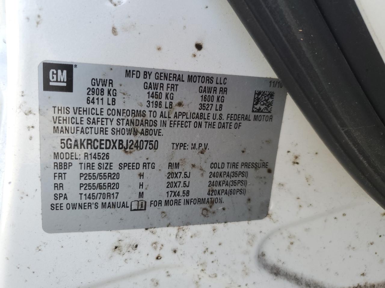 2011 Buick Enclave - Image 13