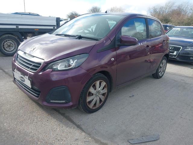 2014 PEUGEOT 108 ACTIVE for sale at Copart SANDWICH