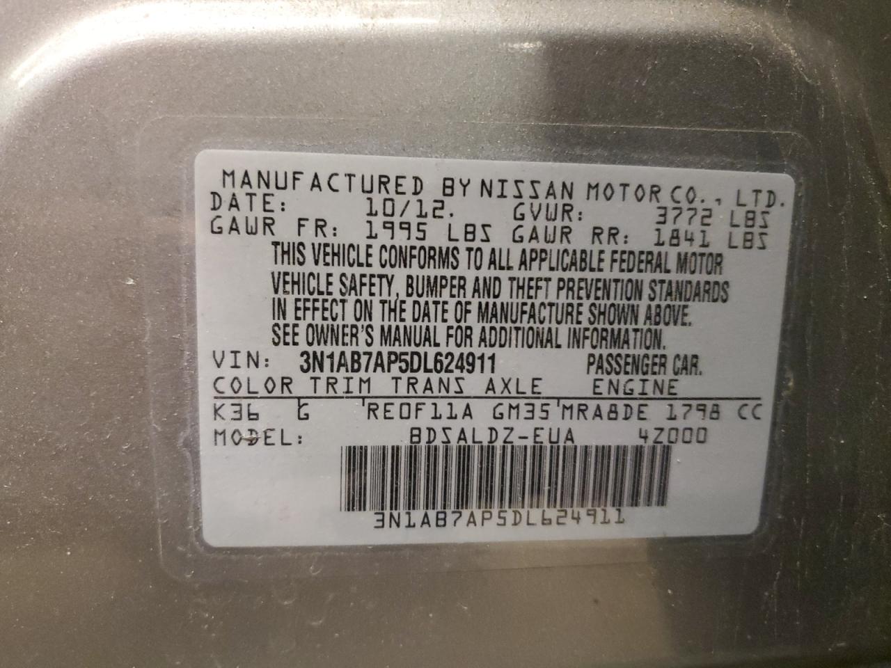 2013 Nissan Sentra - Image 12