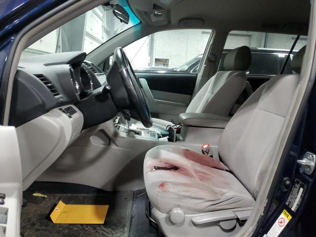  TOYOTA HIGHLANDER 2012 Синий