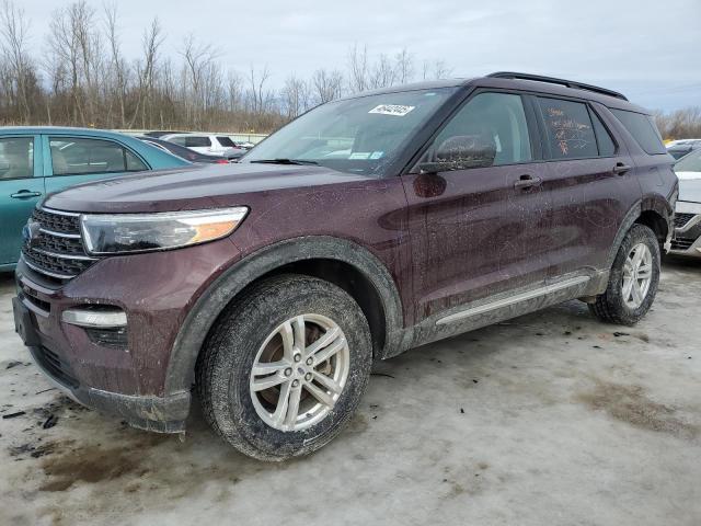 2022 Ford Explorer Xlt на продаже в Leroy, NY - Rear End