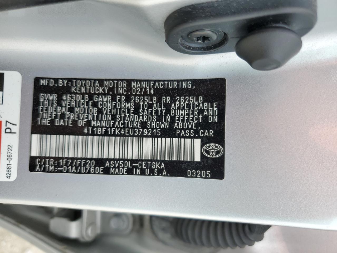 2014 Toyota Camry - Image 14