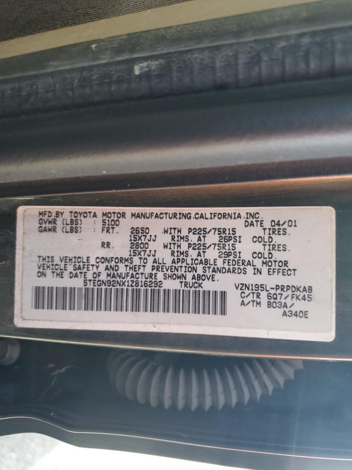 2001 Toyota Tacoma - Image 12