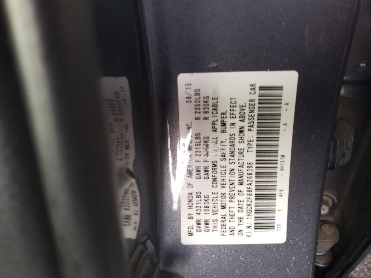 2015 Honda Accord - Image 14