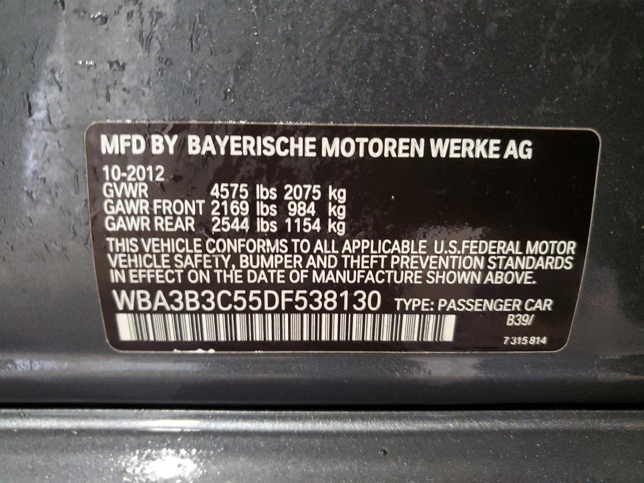 2013 BMW 3er - Image 12
