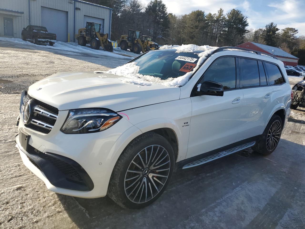 2018 Mercedes-Benz Gls 63 Amg 4Matic на продаже в Mendon, MA - Front End